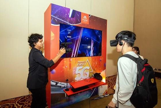 越南军队电信工业集团 5G技术正式亮相缅甸 ảnh 2 越南军队电信工业集团 5G技术正式亮相缅甸 ảnh 2