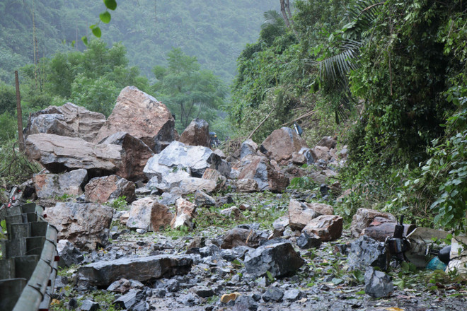 越南北部山区遭受第三号台风的袭击 ảnh 2