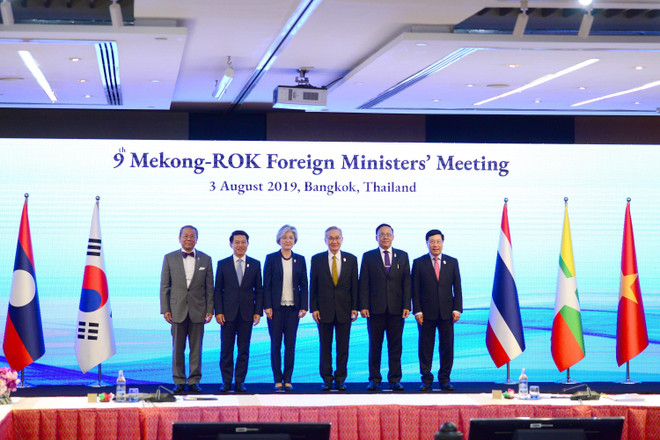 AMM-52:越南出席第九届湄公河-韩国外长会议 ảnh 1 AMM-52:越南出席第九届湄公河-韩国外长会议 ảnh 1