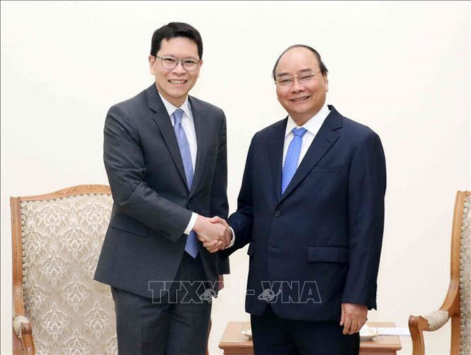 越南政府总理阮春福会见泰国央行行长 ảnh 1 越南政府总理阮春福会见泰国央行行长 ảnh 1