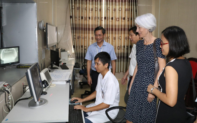 外国驻越使馆代表团来宁平省了解领事工作 ảnh 2 外国驻越使馆代表团来宁平省了解领事工作 ảnh 2