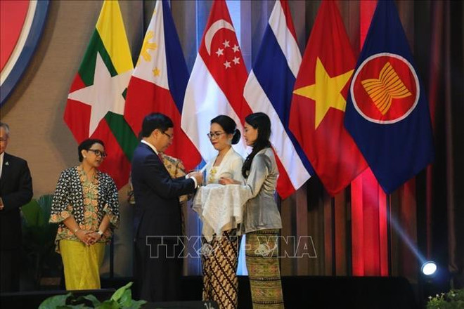 东盟秘书处新总部大楼正式投入使用 ảnh 2 东盟秘书处新总部大楼正式投入使用 ảnh 2