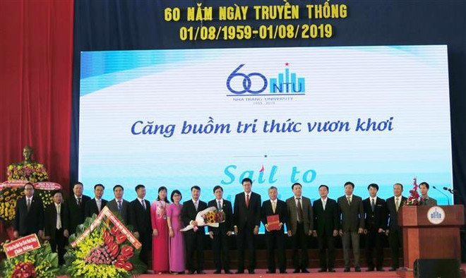 越南芽庄大学力争成为东南亚一流渔业人力资源培训基地 ảnh 1 越南芽庄大学力争成为东南亚一流渔业人力资源培训基地 ảnh 1