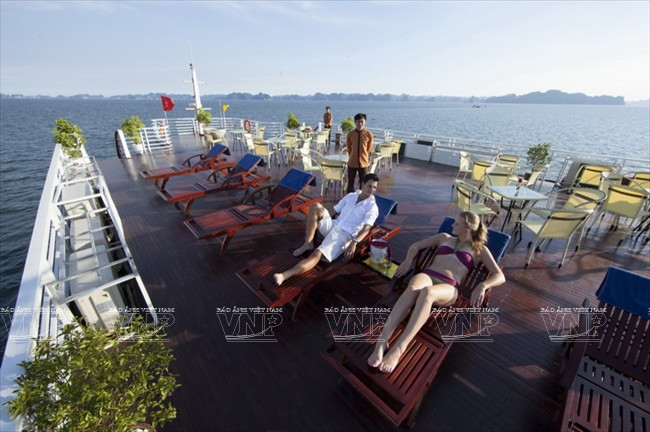 下龙湾游船之旅 ảnh 3