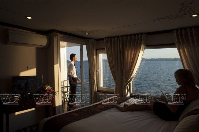 下龙湾游船之旅 ảnh 9