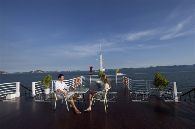 下龙湾游船之旅 ảnh 8