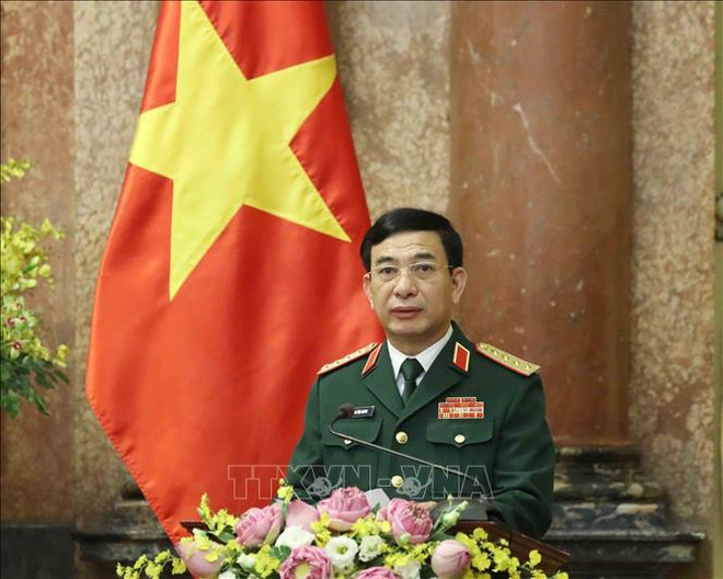 潘文江大将会见柬埔寨王家军副总司令兼陆军司令洪玛耐 ảnh 1 潘文江大将会见柬埔寨王家军副总司令兼陆军司令洪玛耐 ảnh 1