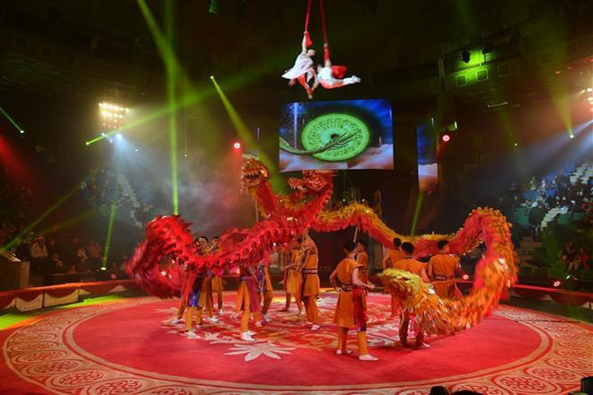 2022年国际杂技艺术节在河内开幕 ảnh 1 2022年国际杂技艺术节在河内开幕 ảnh 1