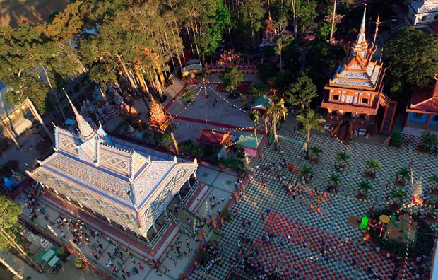 高棉寺--朔庄省高棉族同胞的精神支柱 ảnh 1 高棉寺--朔庄省高棉族同胞的精神支柱 ảnh 1