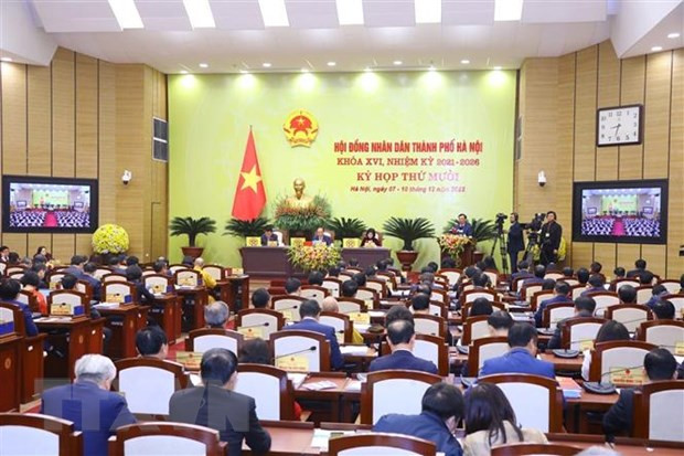 河内市第十六届人民议会第十次会议召开 ảnh 1