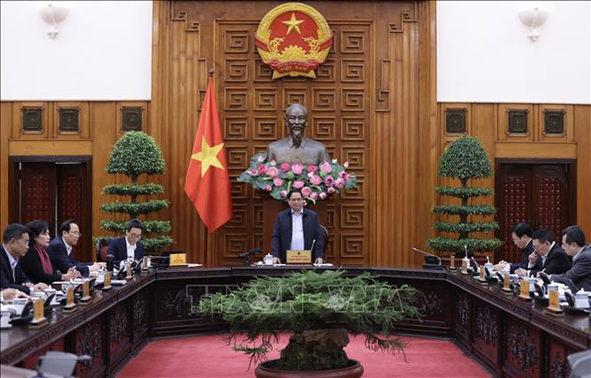 越南政府召开会议讨论宏观经济管理措施 ảnh 1 越南政府召开会议讨论宏观经济管理措施 ảnh 1