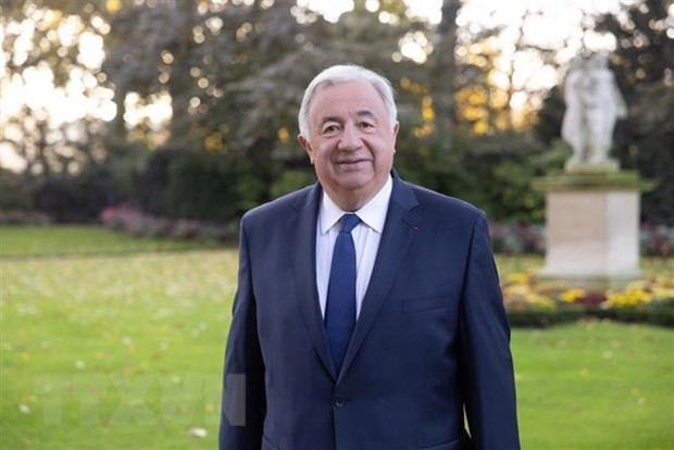 法国参议院议长热拉尔·拉尔歇即将对越南进行正式访问 ảnh 1