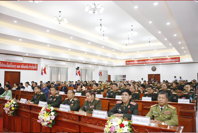 援老越南志愿军和专家传统日74周年纪念集会在老挝举行 ảnh 2 援老越南志愿军和专家传统日74周年纪念集会在老挝举行 ảnh 2