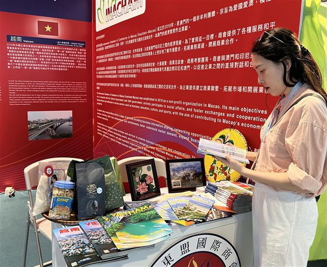 越南参加2023第二十八届澳门国际贸易投资展览会 ảnh 2 越南参加2023第二十八届澳门国际贸易投资展览会 ảnh 2