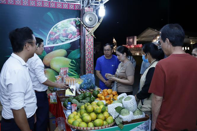 2023年越南西北地区与胡志明市文化旅游周在老挝琅勃拉邦省拉开序幕 ảnh 2