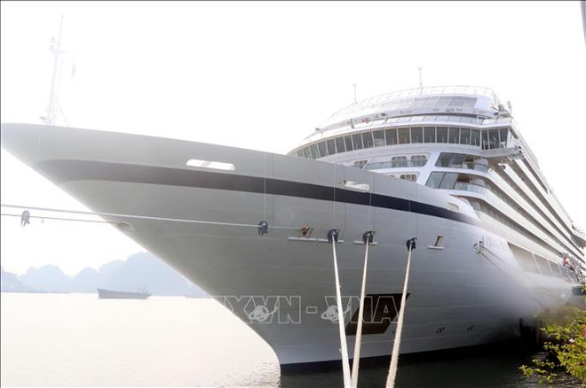 广宁省下龙市迎接两艘国际游轮 ảnh 1 广宁省下龙市迎接两艘国际游轮 ảnh 1