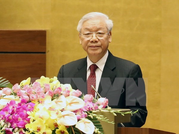 越共十二届中央总书记阮富仲简历 ảnh 1 越共十二届中央总书记阮富仲简历 ảnh 1