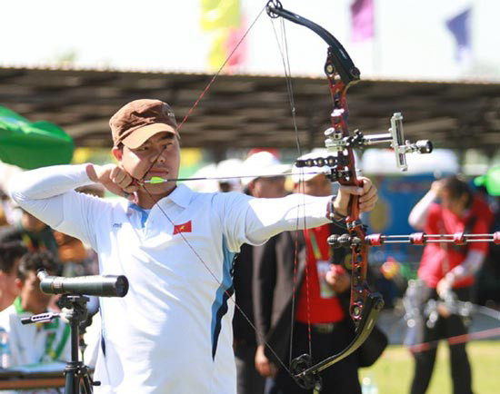2016年东南亚射箭锦标赛：越南队夺得8枚金牌 ảnh 1