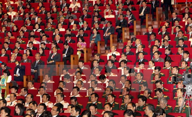 越共十二大:越共十二届中央委员会必须是一个团结一心、廉政、强大、意志统一的集体 ảnh 1 越共十二大:越共十二届中央委员会必须是一个团结一心、廉政、强大、意志统一的集体 ảnh 1