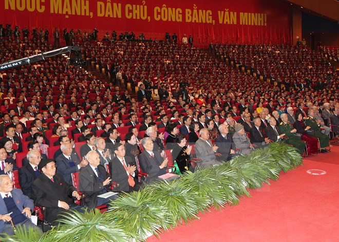 越共十二大:世界167个政党和国际组织致电祝贺越共十二大 ảnh 1 越共十二大:世界167个政党和国际组织致电祝贺越共十二大 ảnh 1