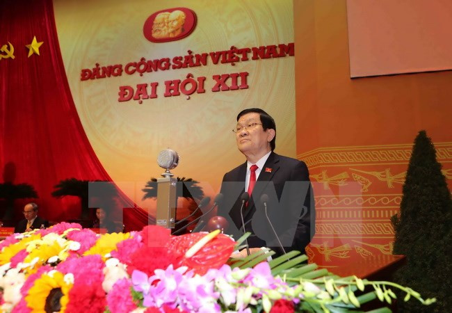 越南共产党第十二次全国代表大会在河内隆重开幕 ảnh 2 越南共产党第十二次全国代表大会在河内隆重开幕 ảnh 2