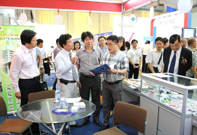 第15届越南国际医药展在胡志明市开展 ảnh 3 第15届越南国际医药展在胡志明市开展 ảnh 3