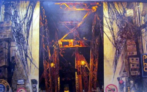 第20届河内第一区绘画展开幕 ảnh 1