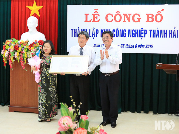 越南宁顺省成立城海工业区 ảnh 1 越南宁顺省成立城海工业区 ảnh 1