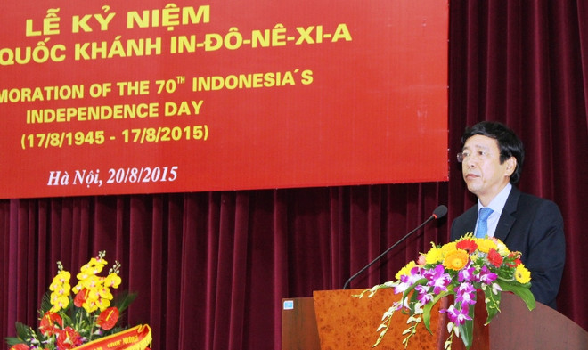 印尼国庆70周年纪念仪式在河内举行 ảnh 1 印尼国庆70周年纪念仪式在河内举行 ảnh 1