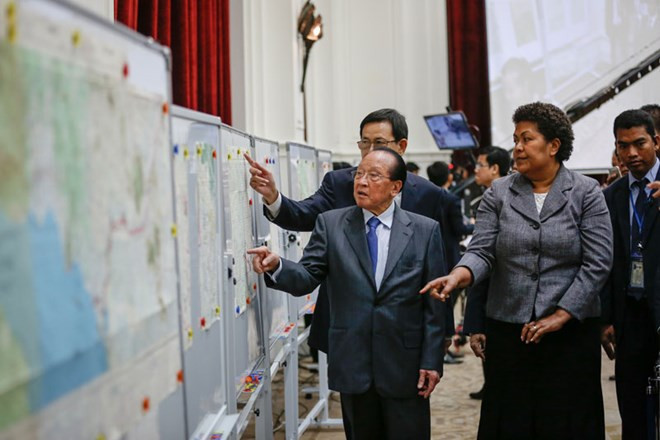 英国首相卡梅伦愿把该国书馆保存的三张地图借给柬埔寨 ảnh 1 英国首相卡梅伦愿把该国书馆保存的三张地图借给柬埔寨 ảnh 1