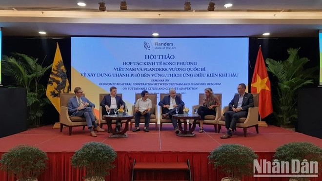 越南与比利时合作建设气候适应型城市 ảnh 1 越南与比利时合作建设气候适应型城市 ảnh 1