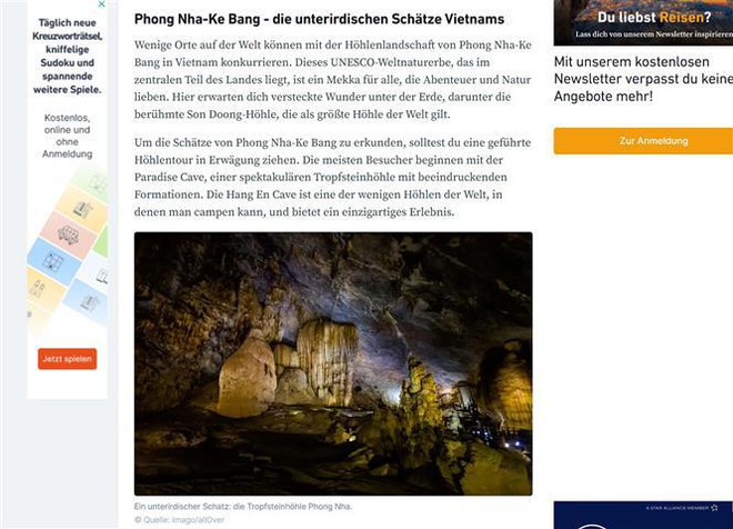 德国媒体介绍越南特色旅游景点 ảnh 1 德国媒体介绍越南特色旅游景点 ảnh 1