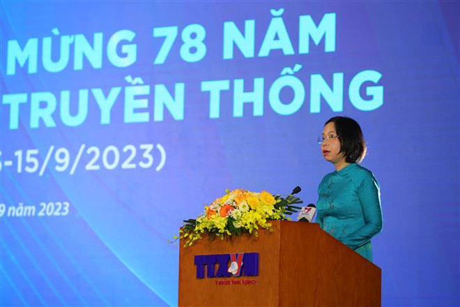 越通社成立78周年:系列新产品正式上线 ảnh 2 越通社成立78周年:系列新产品正式上线 ảnh 2
