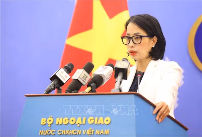 外交部例行记者会:密切配合实现越美联合声明 ảnh 1 外交部例行记者会:密切配合实现越美联合声明 ảnh 1