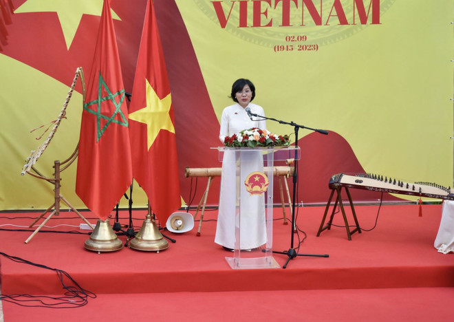 越南国庆庆祝活动在英国和摩洛哥举行 ảnh 2 越南国庆庆祝活动在英国和摩洛哥举行 ảnh 2