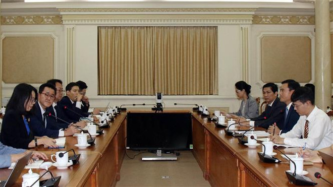 促进胡志明市与韩国在环境领域的合作关系 ảnh 1 促进胡志明市与韩国在环境领域的合作关系 ảnh 1