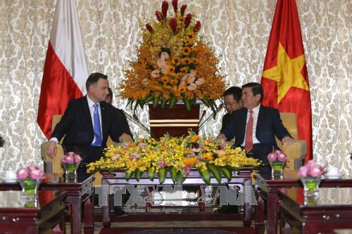 胡志明市人民委员会主席阮成峰会见波兰总统安杰伊·杜达 ảnh 1 胡志明市人民委员会主席阮成峰会见波兰总统安杰伊·杜达 ảnh 1