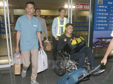 越南驻新西兰大使馆为被扣留船员办理回国手续 ảnh 1