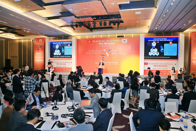 郑廷勇副总理:力争在2020年前将越韩双边贸易额提升为1000亿美元 ảnh 2 郑廷勇副总理:力争在2020年前将越韩双边贸易额提升为1000亿美元 ảnh 2