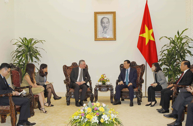 越南政府副总理王廷惠会见欧洲议会国际贸易委员会副主席 ảnh 2 越南政府副总理王廷惠会见欧洲议会国际贸易委员会副主席 ảnh 2