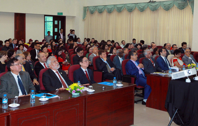 国际声援巴勒斯坦人民日纪念活动在河内市举行 ảnh 2 国际声援巴勒斯坦人民日纪念活动在河内市举行 ảnh 2