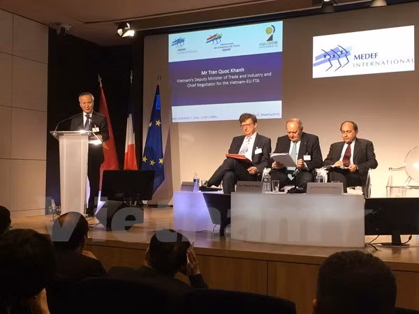 《越欧自贸协定》明年有望得以批准 ảnh 1