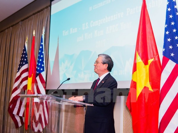 越美全面伙伴关系获得成功的一年庆祝活动在华盛顿举行 ảnh 2 越美全面伙伴关系获得成功的一年庆祝活动在华盛顿举行 ảnh 2