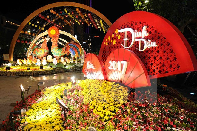 2018戊戌年阮慧花街将于2月13日开街 ảnh 1