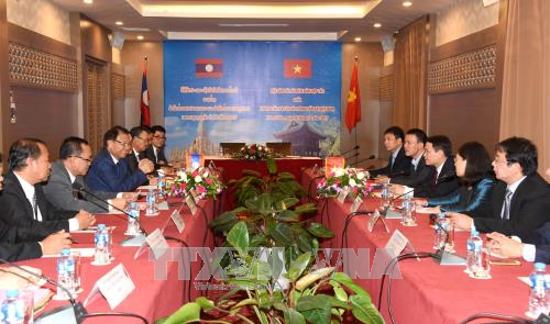 老挝领导高度评价越南通讯社的支持与帮助 ảnh 1 老挝领导高度评价越南通讯社的支持与帮助 ảnh 1