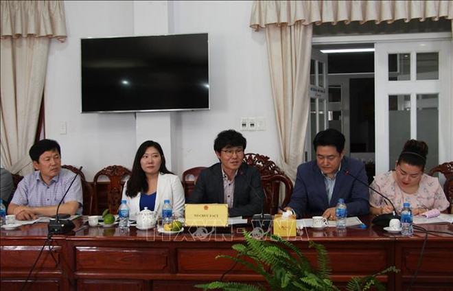 后江省与韩国加强合作发展农业价值链 ảnh 1