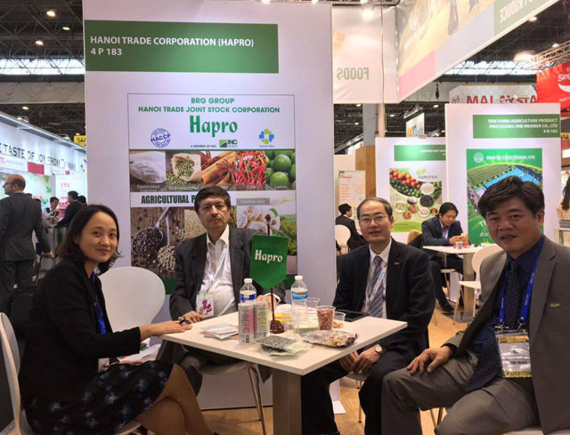 河内贸易总公司在巴黎国际食品展成功签订多项农产品出口合同 ảnh 2
