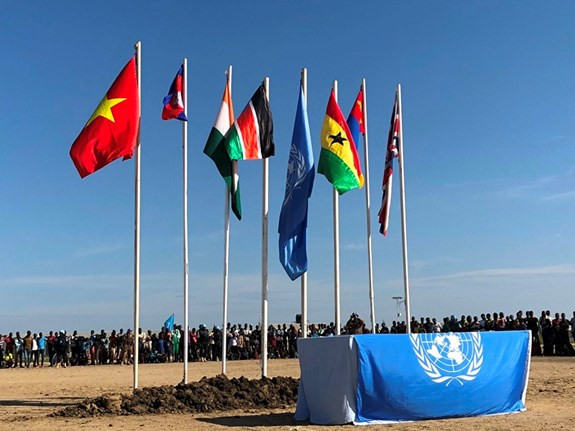 越南野战医院参加在南苏丹举行的联合国日庆祝活动 ảnh 3 越南野战医院参加在南苏丹举行的联合国日庆祝活动 ảnh 3