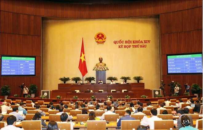 越南第十四届国会第六次会议26日讨论经济社会问题 ảnh 1 越南第十四届国会第六次会议26日讨论经济社会问题 ảnh 1