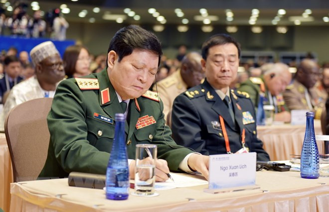 越南国防部部长吴春历大将出席第八届北京香山论坛开幕式 ảnh 1 越南国防部部长吴春历大将出席第八届北京香山论坛开幕式 ảnh 1